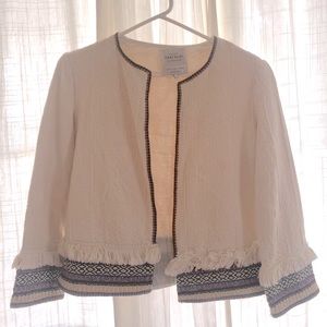 Tweed jacket ZARA brand